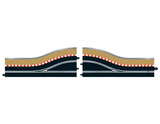 Scalextric C7015 Boxengassenein- & ausfahrt (Rechts) – Inklusive Sensor Digital