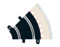 Scalextric C8202 Radius 1 Kurve 45° x 2