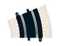 Scalextric C8204 Radius 3 Kurve 22,5° x 2