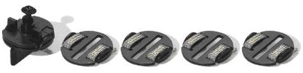(C8329)Scalextric Leitkiel x1 /Schleifer x4 /Schraube x1