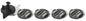 (C8329)Scalextric Leitkiel x1 /Schleifer x4 /Schraube x1