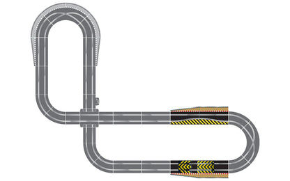 Scalextric C8511 Track-Erweiterungspaket 2 Sprungschanze und Schikane (Verpackung ausgeblichen)