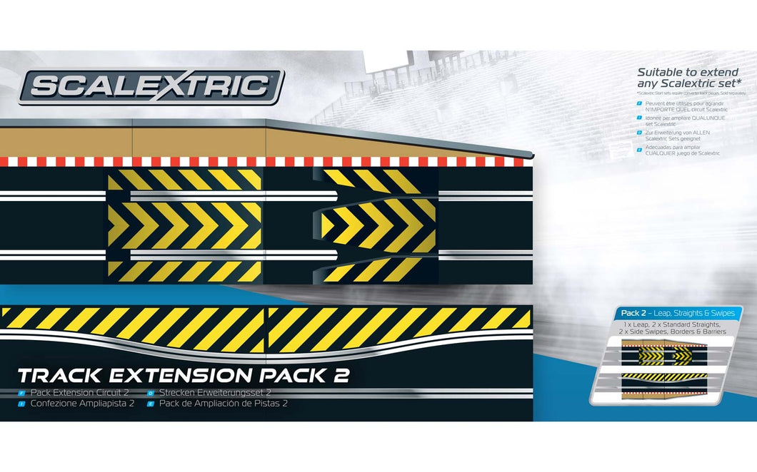 Scalextric C8511 Track-Erweiterungspaket 2 Sprungschanze und Schikane (Verpackung ausgeblichen)