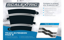 Lade das Bild in den Galerie-Viewer, Scalextric C8555 Track-Erweiterungspaket 6 Radius 3 Kurve 22,5° x 8
