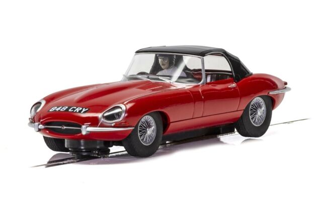 Scalextric C4032 Jaguar E-Type - Red